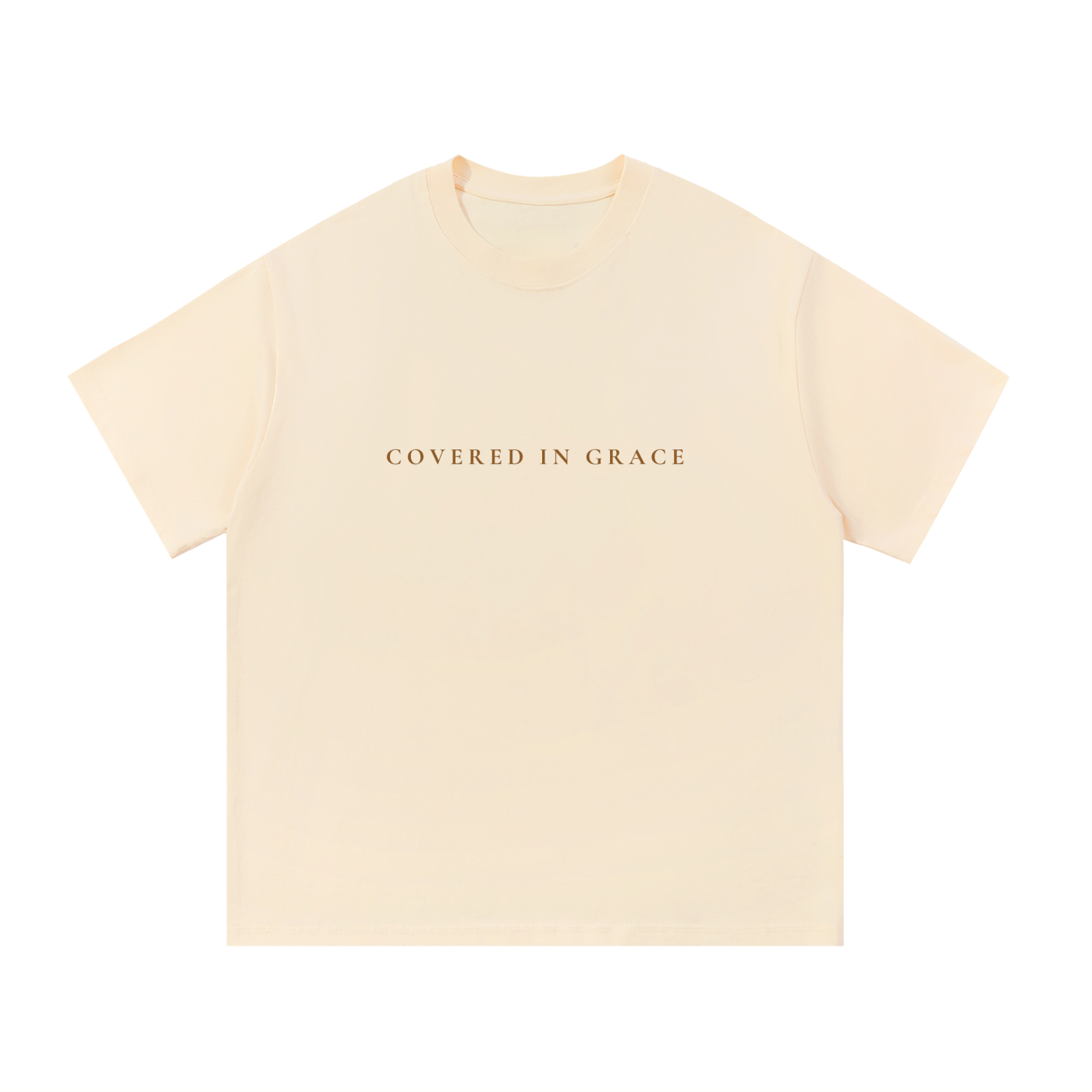COVERED IN GRACE — Premium Cotton T-Shirt