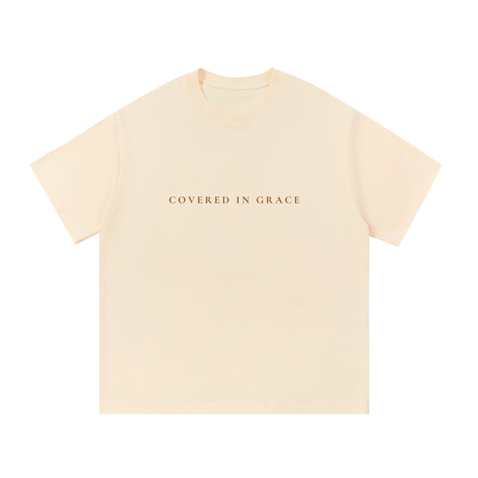 COVERED IN GRACE — Premium Cotton T-Shirt