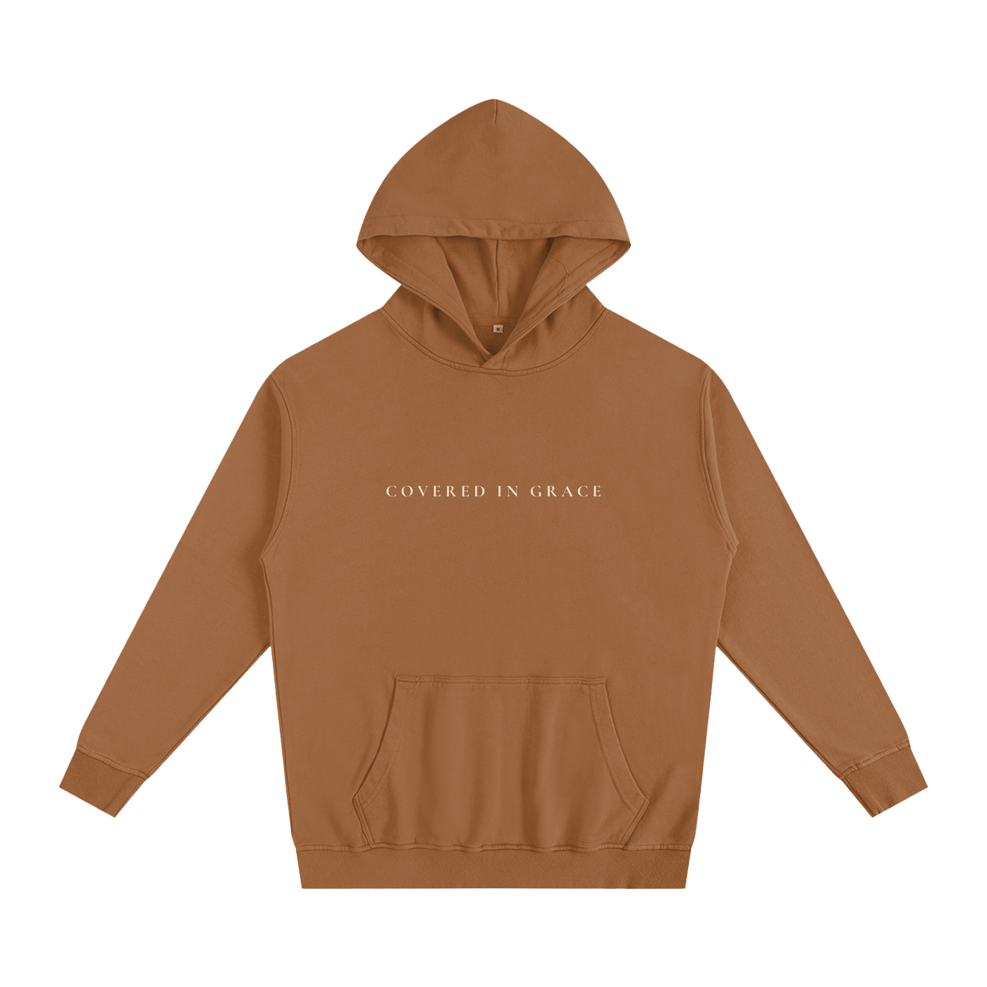 COVERED IN GRACE - Oversized Essential Hoodie