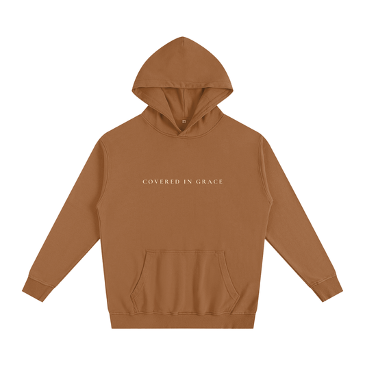 COVERED IN GRACE - Oversized Essential Hoodie