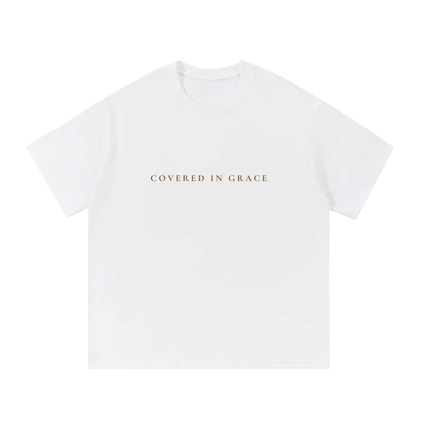 COVERED IN GRACE — Premium Cotton T-Shirt