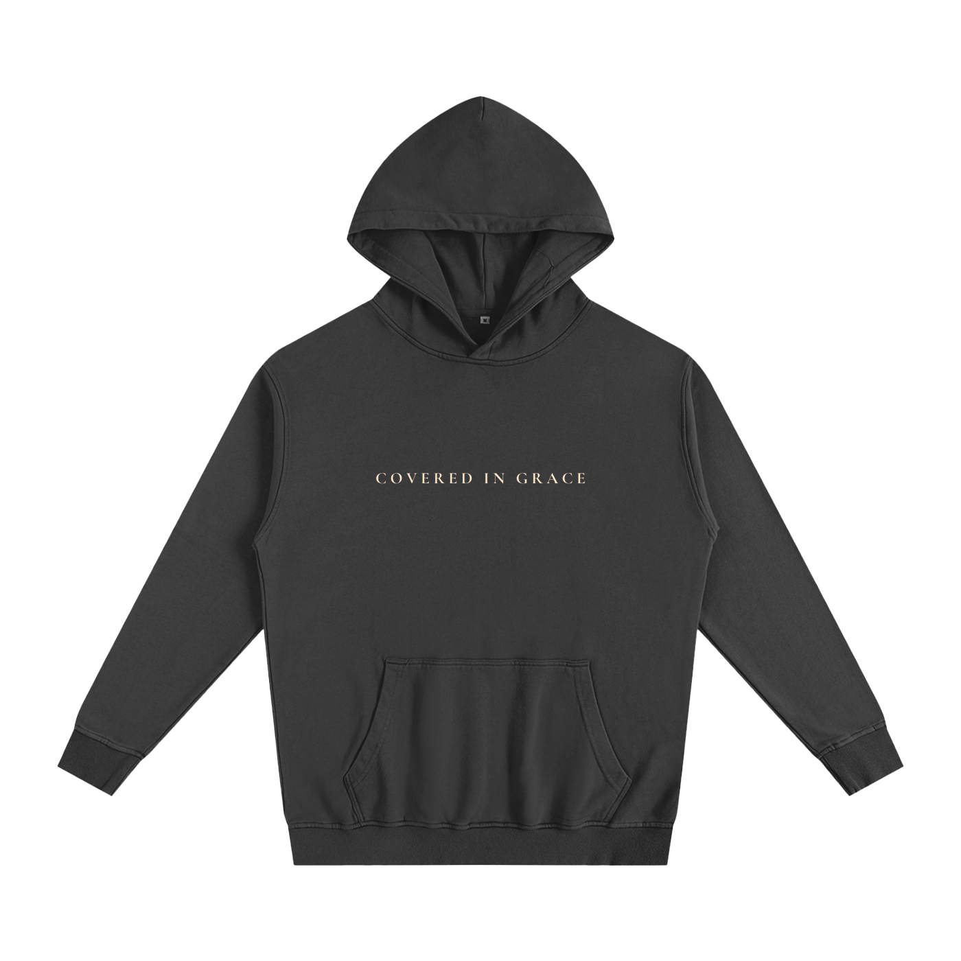COVERED IN GRACE - Oversized Essential Hoodie