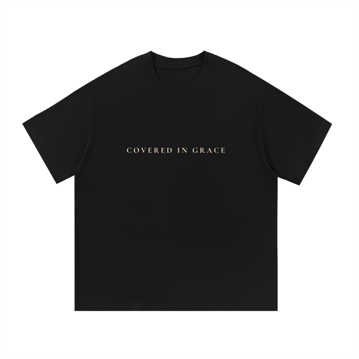 COVERED IN GRACE — Premium Cotton T-Shirt