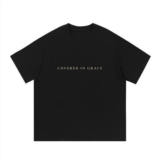 COVERED IN GRACE — Premium Cotton T-Shirt
