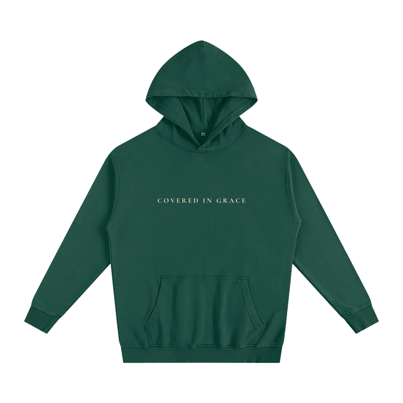 COVERED IN GRACE - Oversized Essential Hoodie