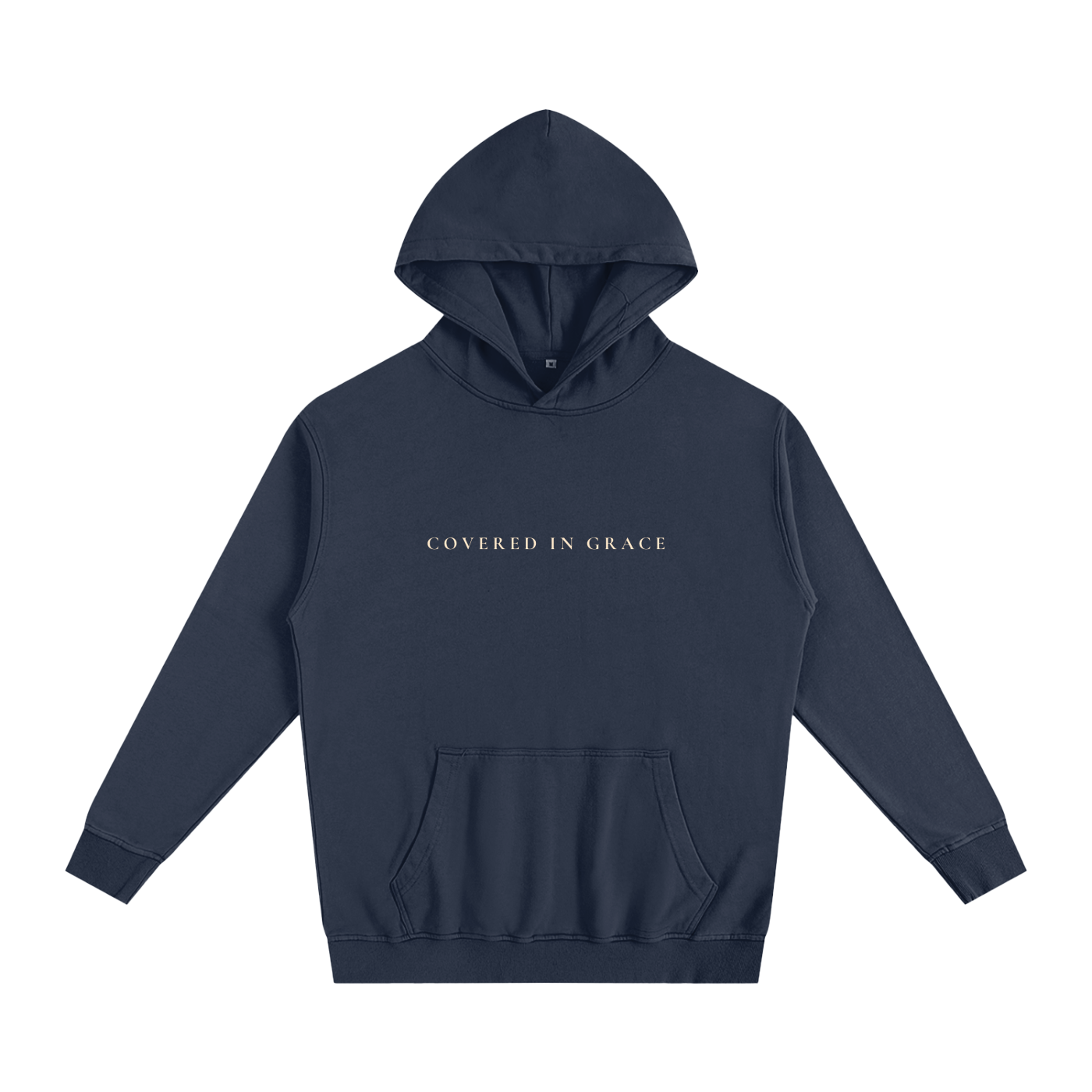 COVERED IN GRACE - Oversized Essential Hoodie